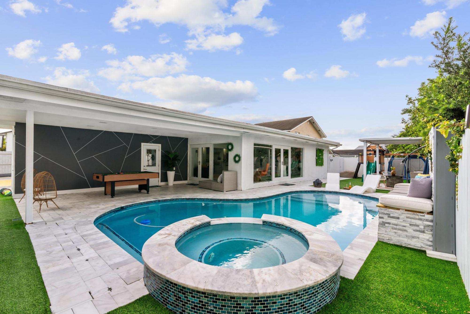 Willa Miami Luxury House W Heated Pool & Jacuzzi Zewnętrze zdjęcie